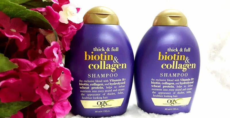 Dầu gội Biotin Collagen sản phẩm giúp chăm sóc tóc đến từ thương hiệu OGX Beauty