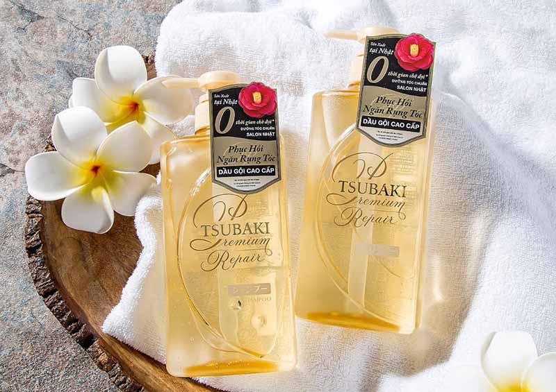 TSUBAKI Dầu gội Tsubaki Premium Repair Shampoo phục hồi hư tổn