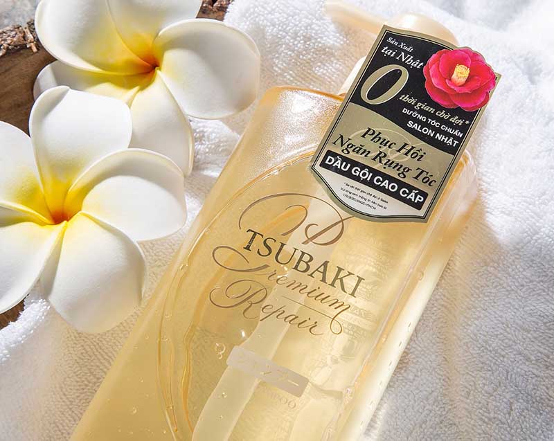 TSUBAKI Dầu gội Tsubaki Premium Repair Shampoo phục hồi hư tổn