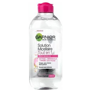 Nước tẩy trang Garnier Micellar Cleansing Water Sensitive Skin (màu hồng)