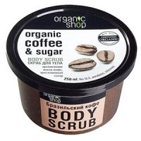 Tẩy Da Chết Organic Shop Coffee Sugar Body Scrub