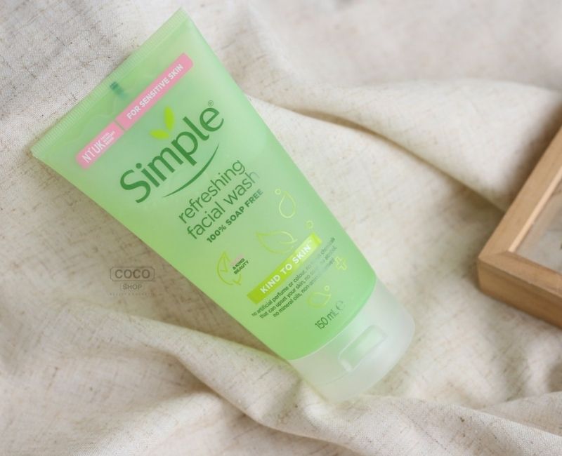 Sữa rửa mặt Simple Refreshing Facial Wash cho da dịu nhẹ có tác dụng gì