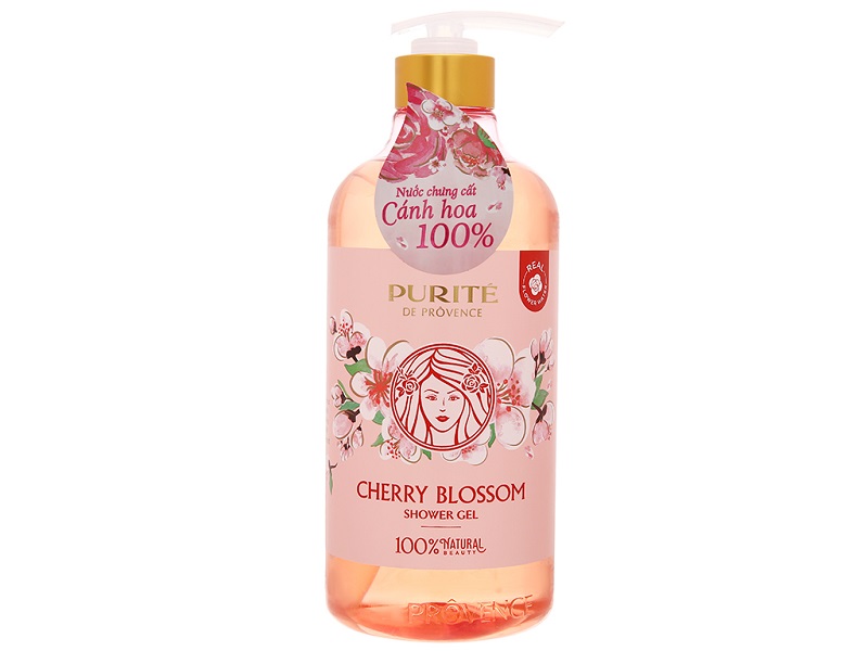 Sữa tắm Purité Cherry Blossom Shower Gel chiết xuất hoa Anh Đào