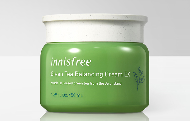 Innisfree Green Tea Balancing Cream được bán với giá 350.000 đồng 1 hũ