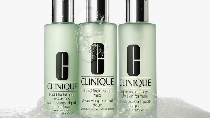 Clinique Liquid Facial Soap Oily Skin Formula làm sạch vượt trội