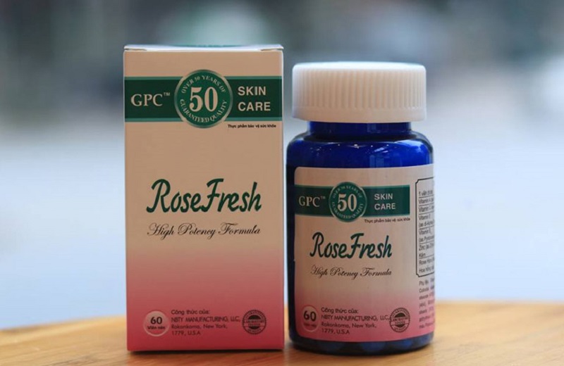 Thuốc đặc trị mụn trứng cá Rose Fresh mang lại nhiều công dụng tích cực cho làn da