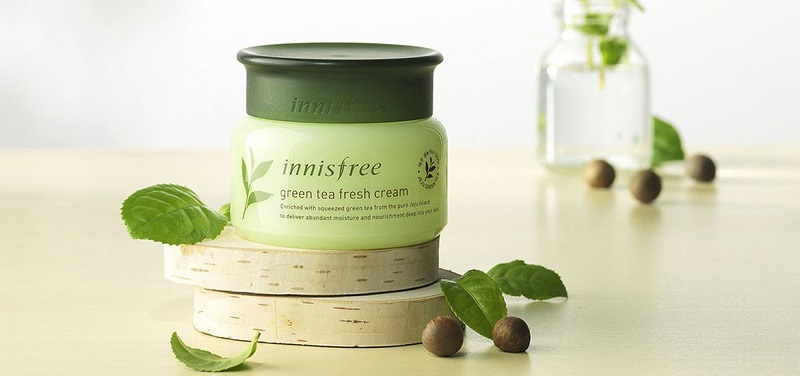 Innisfree Green Tea Fresh Cream - Được nhiều người biết đến