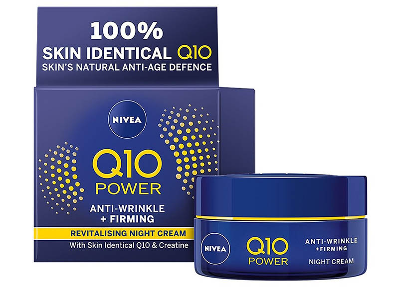 Nivea Q10 Plus Anti- Wrinkle Night Cream dưỡng ẩm, làm sáng da ban đêm