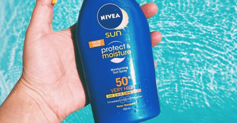 Nivea Protect & Moisture SPF50 PA+++ dưỡng ẩm và chống nắng toàn thân