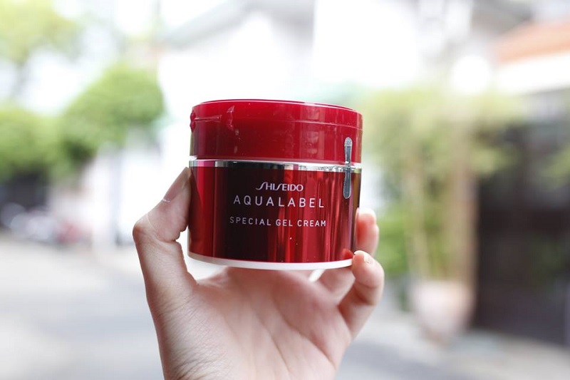 Kem dưỡng Shiseido Aqualabel Special Gel Cream dùng ban đêm