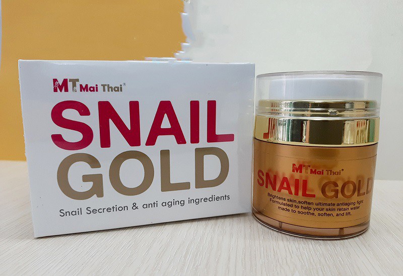 Kem dưỡng da ốc sên Snail Gold - Thái Lan