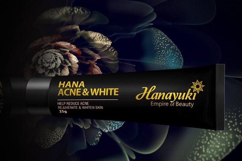 Kem trị mụn Hanayuki là môt sản phẩm Viêt Nam ứng dung công nghệ Nhật Bản