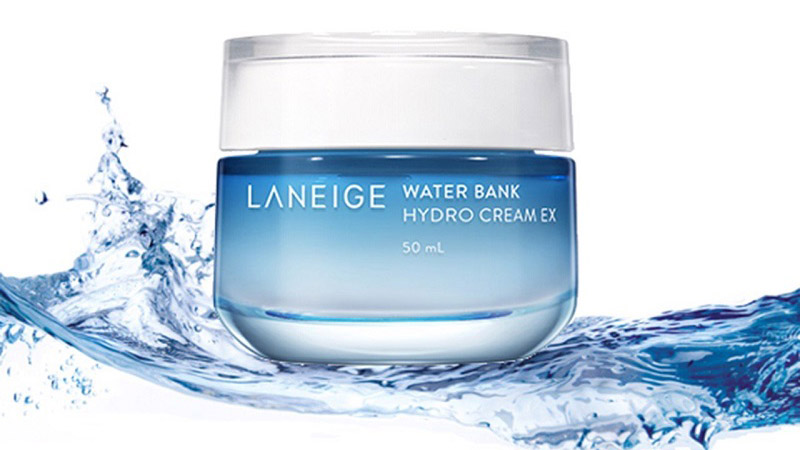 Laneige Water Bank Moisture Cream Ex sở hữu thành phần tự nhiên giúp dưỡng ẩm cực tốt