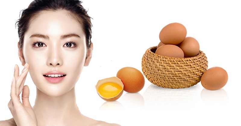 Trứng gà có rất nhiều thành phần tốt cho làn da của bạn
