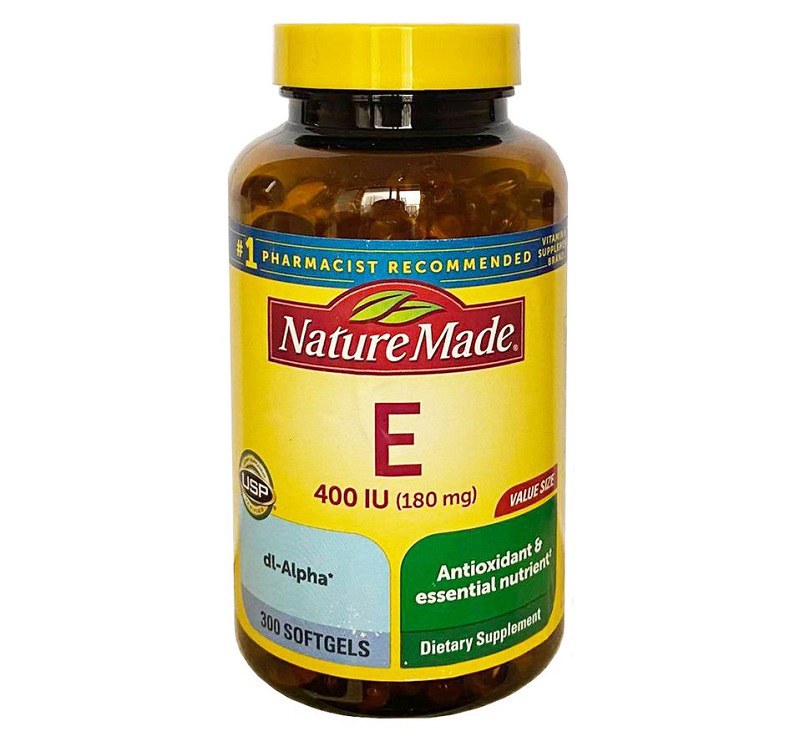 Vitamin E dưỡng da Nature Made của Mỹ