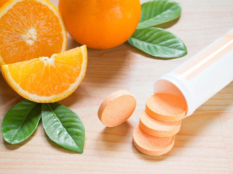 Sử dụng vitamin C với một liều lượng vừa đủ cho da dầu