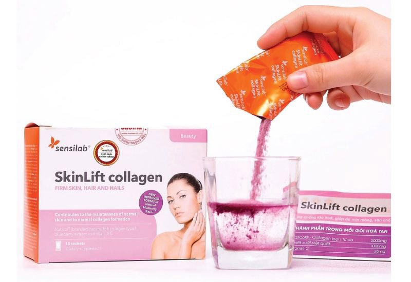 SkinLift collagen được nhập khẩu chính hãng từ Châu Âu