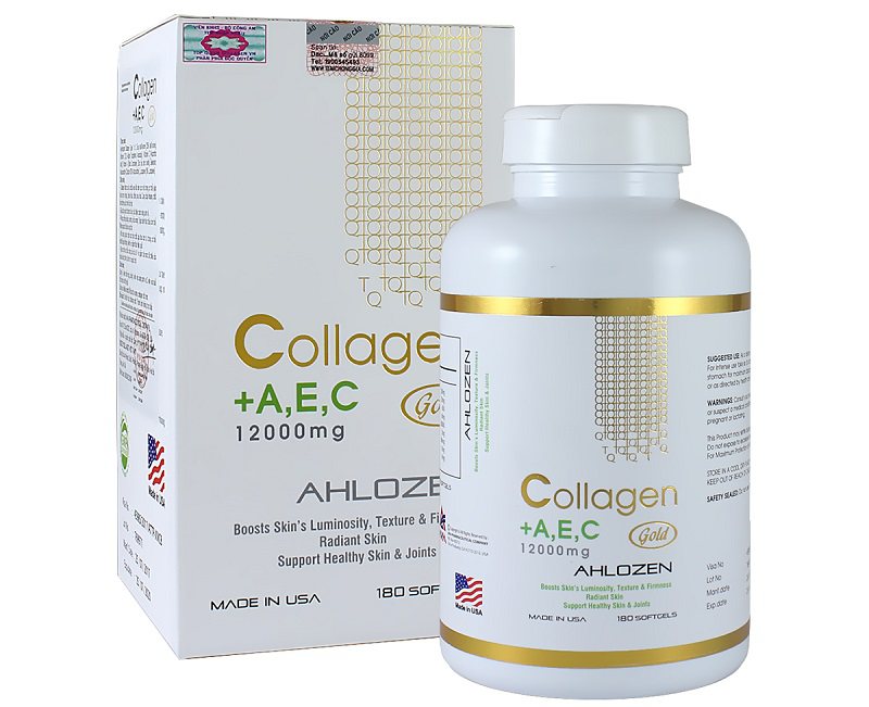 Viên uống collagen AEC của Mỹ