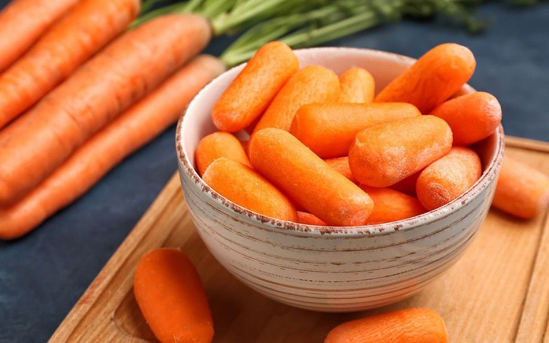 Cà rốt giúp bổ sung collagen