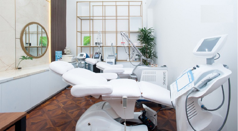 The Beauty Clinic có cơ sở vật chất khang trang, máy móc hiện đại