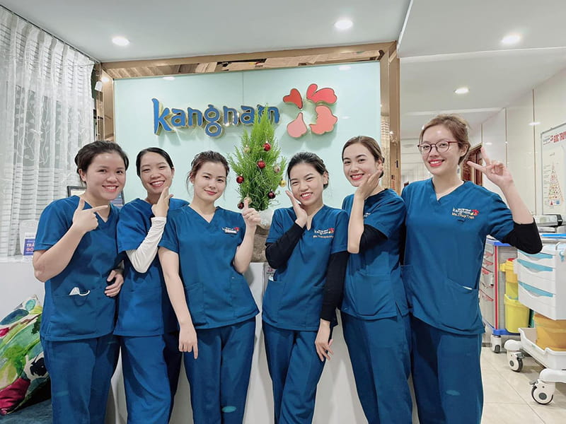 Đội ngũ nhân viên trẻ trung giàu nhiệt huyết của Bệnh viện Thẩm mỹ Kangnam