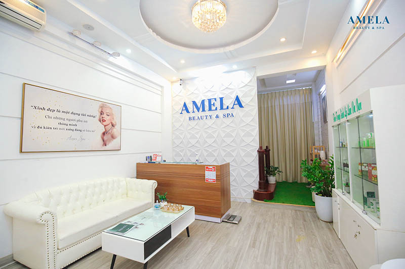 Spa Amela Beauty sở hữu hệ thống trang thiết bị hiện đại